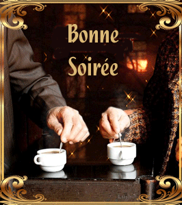Gif animé bonne soirée cool